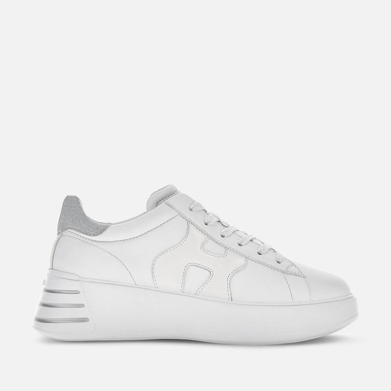 Hogan - Sneakers Hogan Rebel, SILBER,WEISS, 34 - Schuhe von Hogan