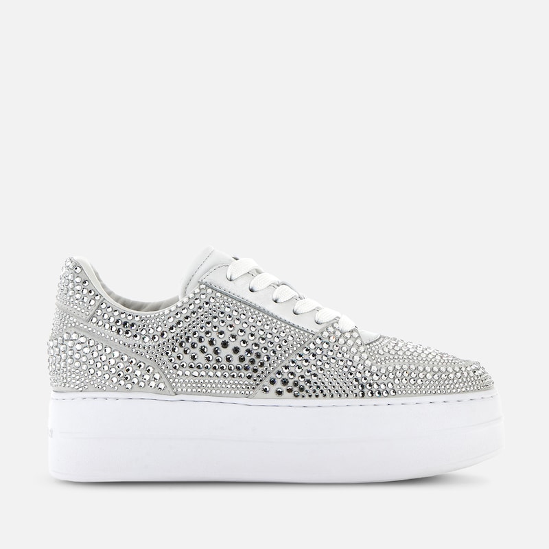 Hogan - Sneakers Hogan Skyscraper, SILBER,WEISS, 35 - Schuhe von Hogan