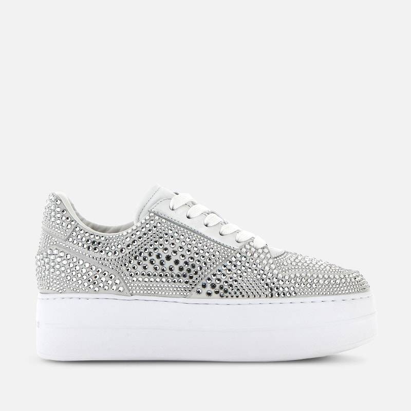 Hogan - Sneakers Hogan Skyscraper, SILBER,WEISS, 36 - Schuhe von Hogan