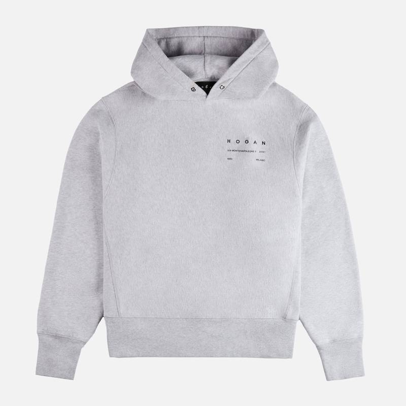 Hogan - Sweatshirt mit Kapuze, GRAU, XL - Polo von Hogan