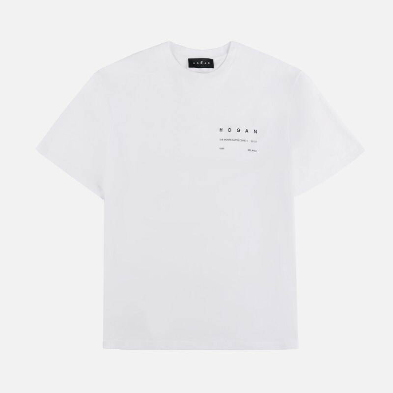 Hogan - T-Shirt, WEISS, XS - Polo Hogan - T-Shirt, WEISS, XS - Polo von Hogan