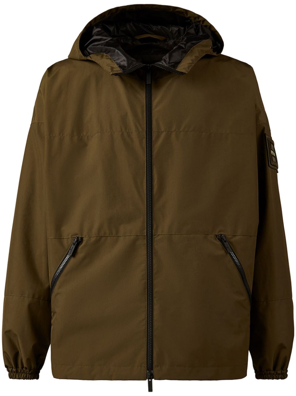 Hogan Windbreaker mit Kapuze - Grün von Hogan