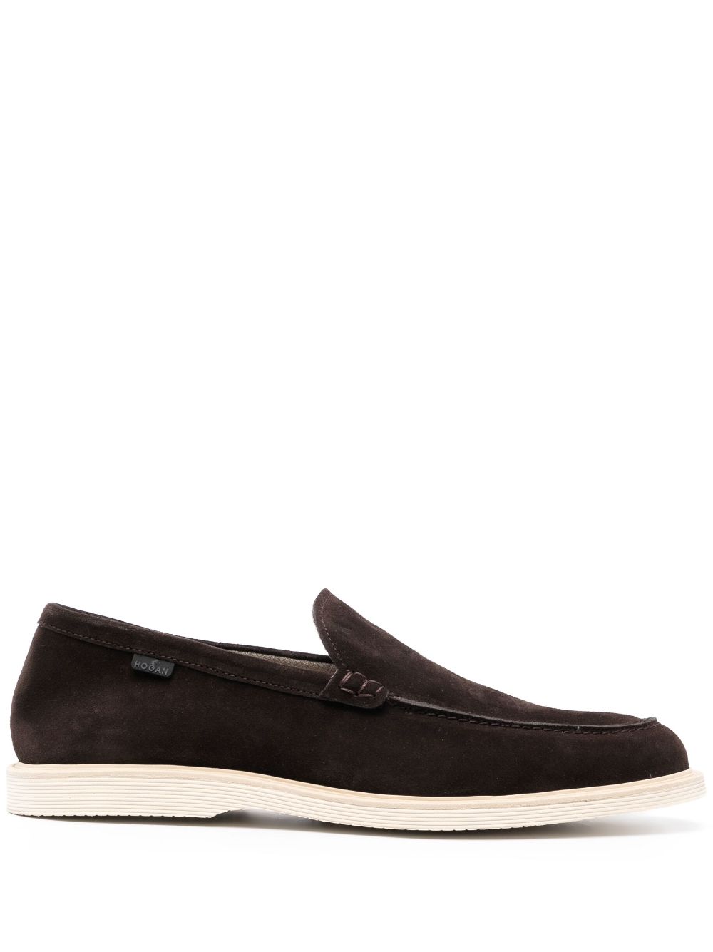 Hogan Loafer aus Wildleder - Braun von Hogan