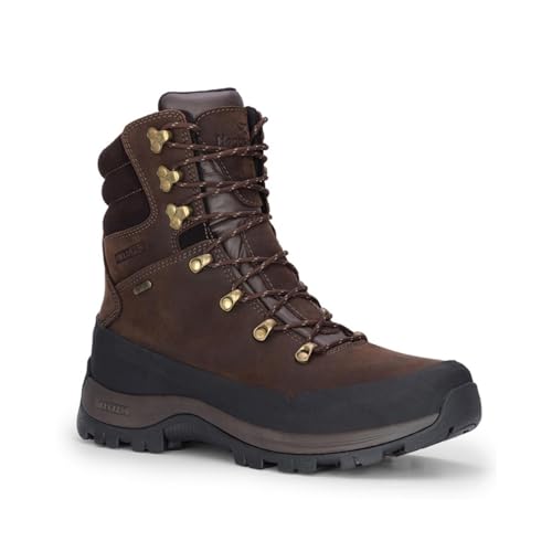 Hoggs of Fife Orchy 8 inch Waterproof Field Boot - Brown von Hoggs of Fife