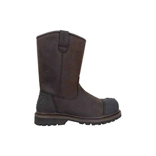 Thor Sicherheit Rigger Boots Crazy Horse Brown von Hoggs of Fife