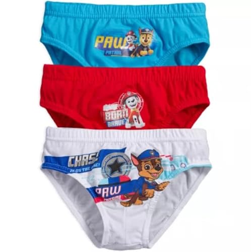 PAW Patrol Jungen Kinder Unterwäsche Packung 3 stück (as3, Numeric, Numeric_116, Numeric_128, Regular) von Hogo Fitness