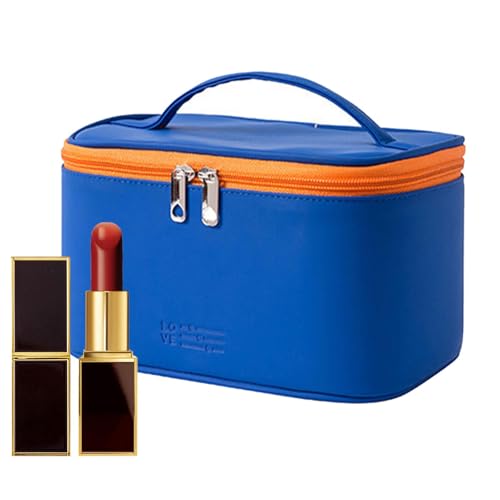 Hogvinnatil Make-up-Tragetasche, Kulturbeutel, Make-up-Organizer | wasserdichte Kosmetik-Aufbewahrungstasche für Damen - Organizer für Kosmetikartikel, Reise-Must-Have für Foundation, Make-up-Pinsel, von Hogvinnatil