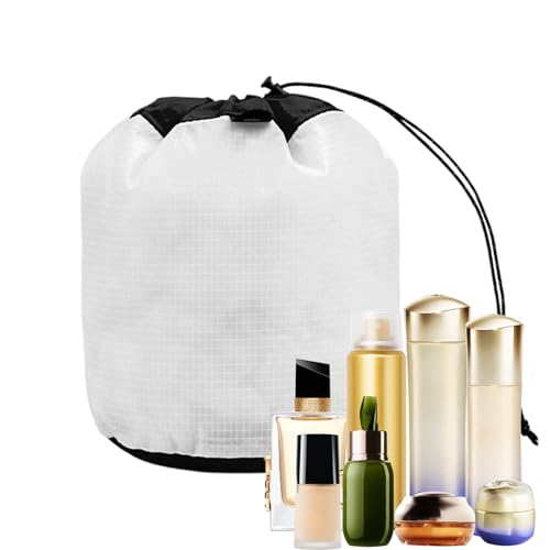 Hogvinnatil Nylon Beutel Mit Zugband | Reise Toiletten Organizer,Tragbarer Wasserdichter Sportbeutel Für Sport Urlaub Umzug Wohnheim Ski Camping von Hogvinnatil