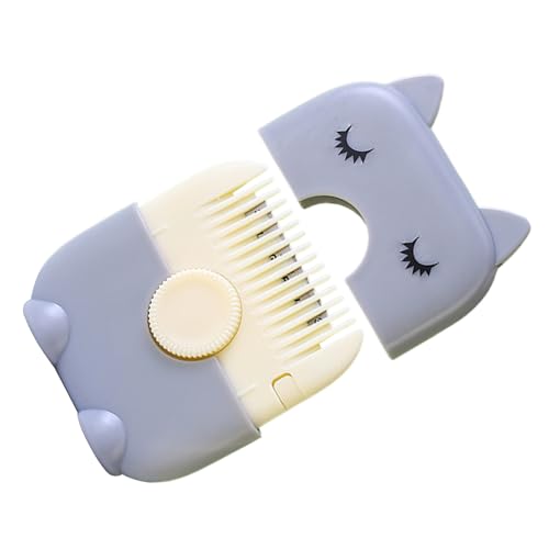 Hogvinnatil Rasierkamm Für Haarschnitt Damen, Kamm Zum Haare Ausdünnen, 2in1 Fransen Schneidewerkzeug Mit Spliss Entferner Für Kinder Und Erwachsene Zu Hause Und Unterwegs von Hogvinnatil