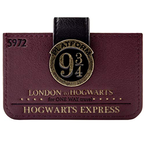Hogwarts Express Harry Potter Ticket London 9 3/4 Geldbörse/Geldbeutel Kartenhalter, Rot von Hogwarts Express