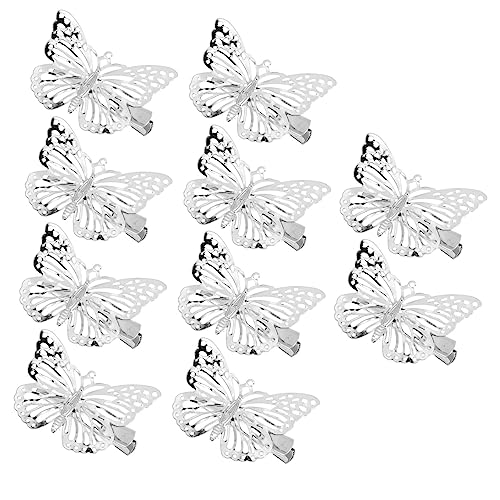 Hohopeti Schmetterlings-haarnadel-set 10-teilig Haarspange Für Damen Und Mädchen Haarspange Für Stilvolles Haar-accessoire Für Mädchen Und Frauen von Hohopeti