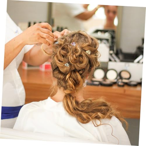 Hohopeti 10 Stück Teiliges Acryl Haarklammern Leopard Muster Mini Haarklammern Krallenclips für Damen Mädchen Hochzeit Party Haarschmuck Langlebig und Modisch Zufällige Zufällige Farbe von Hohopeti