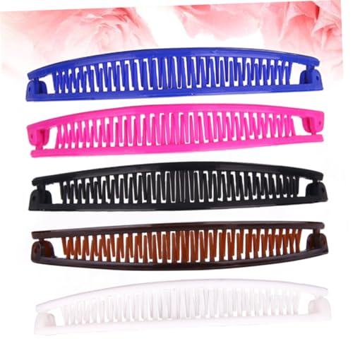 Hohopeti 10 Stück Teiliges Bananen haarspangen für Damen Kreative Schlanke Haarclips Rutschfeste Ponytail halter Wiederverwendbar Passend für Haarfarben Typen für Party und Zufällige Farbe Hohopeti 10 Stück Teiliges Bananen haarspangen für Damen Kreative Schlanke Haarclips Rutschfeste Ponytail halter Wiederverwendbar Passend für Haarfarben Typen für Party und Zufällige Farbe von Hohopeti