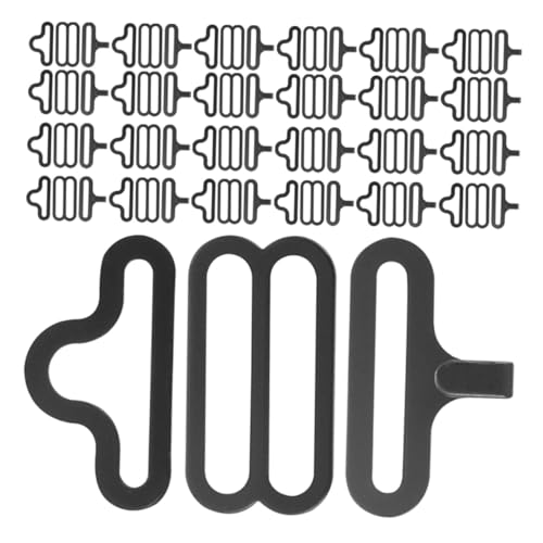 Hohopeti 100 Sätze Teiliges Verstellbare Fliegen-clips aus Metall Minimalistisches Design Schnelle Installation Kompatibilität mit Fliege Krawatte Krawattenhalter und Hosenträgern für von Hohopeti