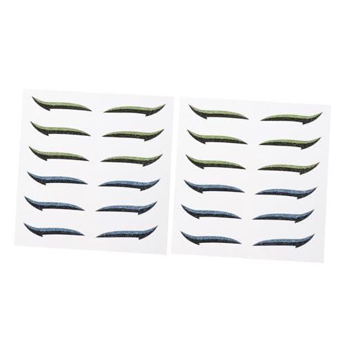Hohopeti 12 Paare Wiederverwendbare Eyeliner aufkleber Doppelte Augenlidstreifen Wasserfeste Leichte Eye Skin Sticker Präzise Make up hilfe für Damen Tragbar für Zuhause und Reisen Hohopeti 12 Paare Wiederverwendbare Eyeliner aufkleber Doppelte Augenlidstreifen Wasserfeste Leichte Eye Skin Sticker Präzise Make up hilfe für Damen Tragbar für Zuhause und Reisen von Hohopeti