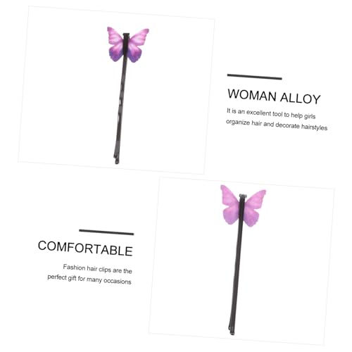 Hohopeti 12 Stück Teiliges Schmetterling Haarspangen Haarclips für Frauen und Mädchen Schonend Vielseitig Einsetzbar Eleganter Haarschmuck für Jeden Anlass Komfortabel und Sicher zu Tragen von Hohopeti