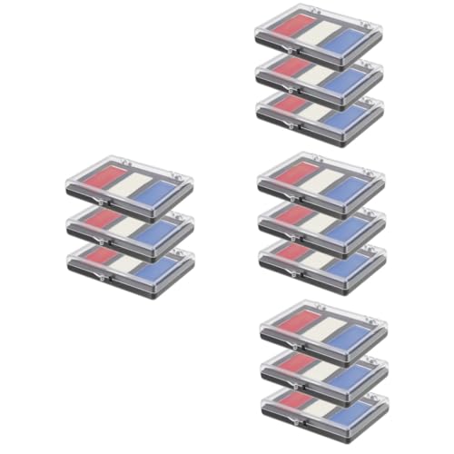 Hohopeti 12stücke Teiliges Gesichtsfarbe Für Fußballfans Ungiftige Sichere Körperfarbe Für Partys Sportveranstaltungen Malspaß von Hohopeti