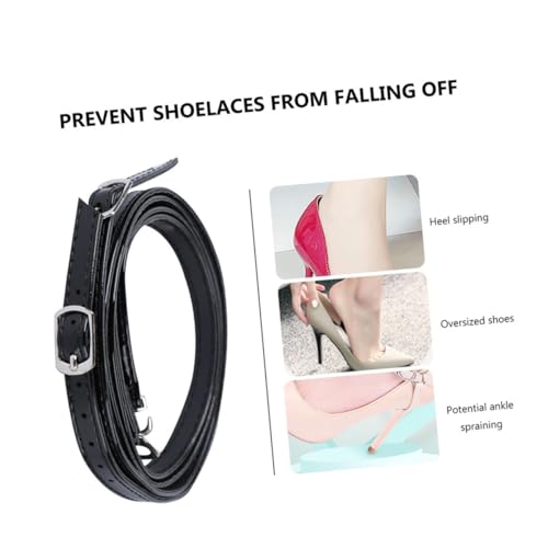 Hohopeti 2 Paare Abnehmbare Schuhriemen für Damen High Heels Verstellbare Fersenhalter Elastische Praktische Ersatzriemen Bequem und Langlebig für Täglichen Gebrauch Hohopeti 2 Paare Abnehmbare Schuhriemen für Damen High Heels Verstellbare Fersenhalter Elastische Praktische Ersatzriemen Bequem und Langlebig für Täglichen Gebrauch von Hohopeti
