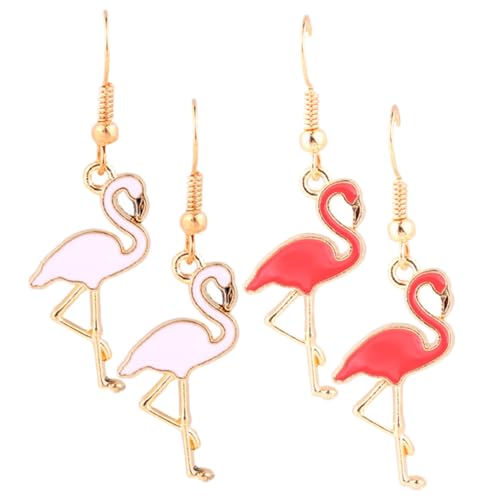 Hohopeti 2 Paare Bohemian Flamingo Ohrringe Damen Drop Ohrschmuck Tropischer Vogel Charm Schmuck Elegant Leicht Tragbar Geschenkidee Hohopeti 2 Paare Bohemian Flamingo Ohrringe Damen Drop Ohrschmuck Tropischer Vogel Charm Schmuck Elegant Leicht Tragbar Geschenkidee von Hohopeti