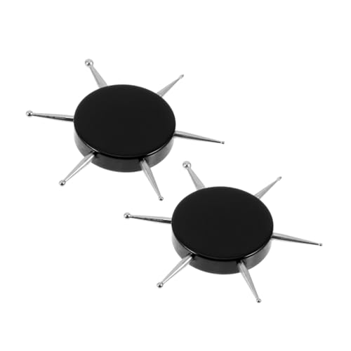 Hohopeti 2 STÜCK Teiliges Nail Art Punktierwerkzeug Edelstahl Dotting Pen mit Spitzen Vielseitig für Nageldesign und Maniküre Einfach zu Bedienen für Frauen und DIY Nail Art Zuhause und von Hohopeti