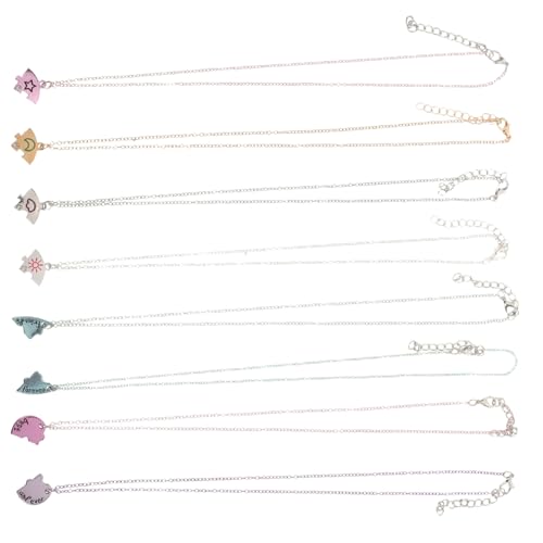 Hohopeti 2 Sätze Freundinnen Anhänger Symbol für Verbundenheit Minimalistisches Design Langlebig für Frauen Schwestern und Mädchen von Hohopeti