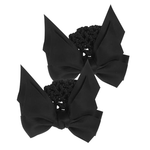 Hohopeti 2 Stck. Haarnetz Schleifen Clip Eleganter Haarnetz Bananenclip für Damen Stabiler Haarklammer für Dutt Klassische Schwarze Haarschleifen Accessoires für Büro und Alltag Hohopeti 2 Stck. Haarnetz Schleifen Clip Eleganter Haarnetz Bananenclip für Damen Stabiler Haarklammer für Dutt Klassische Schwarze Haarschleifen Accessoires für Büro und Alltag von Hohopeti