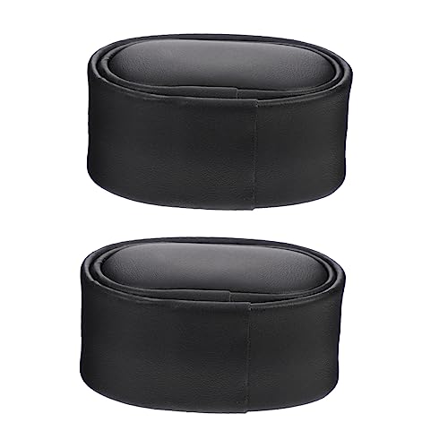 Hohopeti 2 Stück Automatik Uhrenbeweger Kissen aus PU Weiches Watch Winder Pillow für Mechanische Uhren Langlebiges Uhrenaufbewahrungskissen Kratzfestes Formstabiles Uhrenhalter Zubehör von Hohopeti