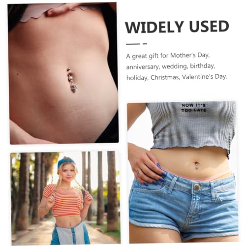 Hohopeti 2 Stück Bauchnabelpiercing Kirschmotiv Edelstahl Leicht Modisch Attraktiv Damen Geschenkidee Hohopeti 2 Stück Bauchnabelpiercing Kirschmotiv Edelstahl Leicht Modisch Attraktiv Damen Geschenkidee von Hohopeti