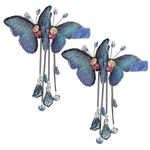 Hohopeti 2 Stück Elegante Haarklammern mit Schmetterlings Quasten design Modische Haarspangen für Damen Stilvolle Haarschmuck Accessoires für Alltag Party und Festliche Anlässe Hohopeti 2 Stück Elegante Haarklammern mit Schmetterlings Quasten design Modische Haarspangen für Damen Stilvolle Haarschmuck Accessoires für Alltag Party und Festliche Anlässe von Hohopeti