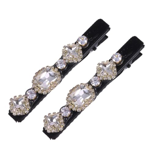 Hohopeti 2 Stück Glitzernde Vintage Haarklammern mit Strasssteinen Dekorative Alligator Haarspangen für Damen Robuste Seitenclips aus Samt Lang Vielseitig für Alltag und Festlichkeiten Hohopeti 2 Stück Glitzernde Vintage Haarklammern mit Strasssteinen Dekorative Alligator Haarspangen für Damen Robuste Seitenclips aus Samt Lang Vielseitig für Alltag und Festlichkeiten von Hohopeti