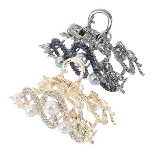 Hohopeti 2 Stück Klammern Clips Zum Auffangen Von Starken Krallen Für Damen Für Drachen – Festival Chinesisches Halten Großes Metallzubehör Federklammer Krallendekor Glänzende Hohopeti 2 Stück Klammern Clips Zum Auffangen Von Starken Krallen Für Damen Für Drachen – Festival Chinesisches Halten Großes Metallzubehör Federklammer Krallendekor Glänzende von Hohopeti