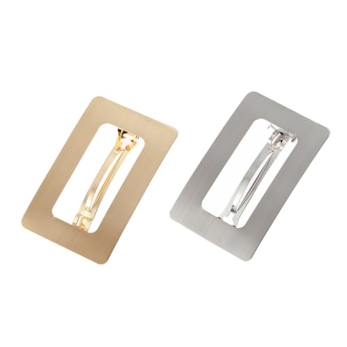 Hohopeti 2 Stück Metall haarklammern Große Rechteckige Hohle Federbelastete Haarspangen Modische Haarnadeln für Damen Geeignet für Hochzeiten Partys Elegante Frisuren Hohopeti 2 Stück Metall haarklammern Große Rechteckige Hohle Federbelastete Haarspangen Modische Haarnadeln für Damen Geeignet für Hochzeiten Partys Elegante Frisuren von Hohopeti