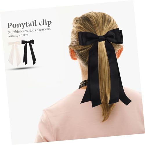 Hohopeti 2 Stück Teiliges Haarschleifen Doppellagige Haarspangen in Schwarz und Flexible Haarklammern mit Fester Fixierung für Damen Vielseitig für Alltag Party und Festliche Anlässe Hohopeti 2 Stück Teiliges Haarschleifen Doppellagige Haarspangen in Schwarz und Flexible Haarklammern mit Fester Fixierung für Damen Vielseitig für Alltag Party und Festliche Anlässe von Hohopeti