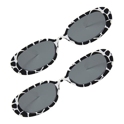 Hohopeti 2 Stücke Teiliges Dekorative Sonnenbrille für Damen mit Einzigartigem Print Leichte Party und Cosplay Sonnenbrille Uv Schutz Komfortabel und Langlebig für Karneval und Hohopeti 2 Stücke Teiliges Dekorative Sonnenbrille für Damen mit Einzigartigem Print Leichte Party und Cosplay Sonnenbrille Uv Schutz Komfortabel und Langlebig für Karneval und von Hohopeti