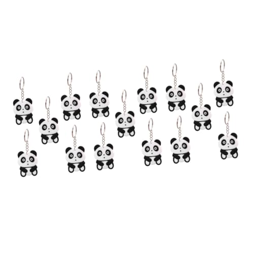 Hohopeti 20 Stück Teiliges Panda Schlüsselanhänger Langlebige Cartoon Anhänger Dekorative Panda Motive Kleines Leichtes Design als Taschenanhänger und Geschenkaccessoire Hohopeti 20 Stück Teiliges Panda Schlüsselanhänger Langlebige Cartoon Anhänger Dekorative Panda Motive Kleines Leichtes Design als Taschenanhänger und Geschenkaccessoire von Hohopeti