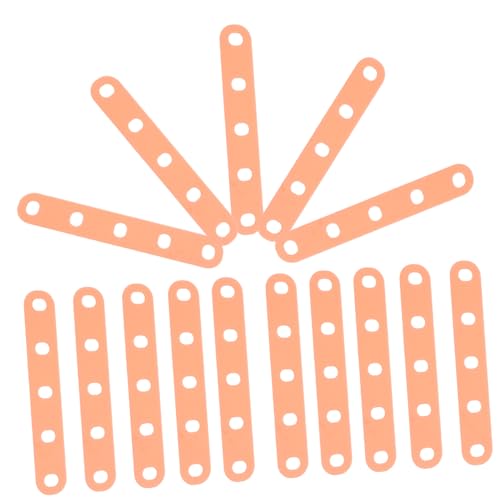 Hohopeti 20 Stück Teiliges Silikonband Lockenwickler Damen Haarband Elastisch Nahtlos Schonend für Flache und Spiral locken Friseurbedarf Modisches Stirnband in Orange von Hohopeti