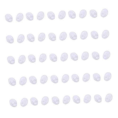Hohopeti 25 Paare Clip -Nasenhalterung Pads Brillenzubehör Nasenpolster für Brille Nasenschutz für runden schnapsgläser Nasenpolster für Gläser Anti -Slip gegen Schlupfgläser von Hohopeti