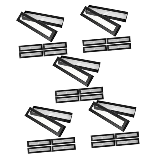 Hohopeti 25 STK Himmel und Erde Cover Federmäppchen Stiftbehälter einzelner Stifthalter Video boîte Stilo Storage Boxes aufbwahrungs-Box Gel-Stift-Etui stiftboxen leer Papier Black von Hohopeti