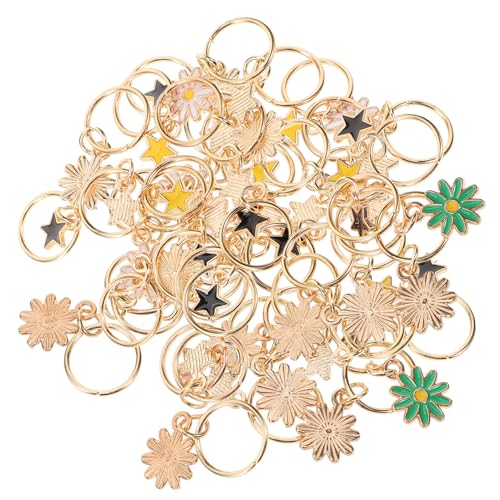 Hohopeti 25 Stück Teiliges Dreadlock Haar Schmuck aus Leichtem Zinklegierung Stilvolle Flecht und Zopfschmuck Accessoires für Frauen Bequemes DIY Haar Styling für Partys und von Hohopeti