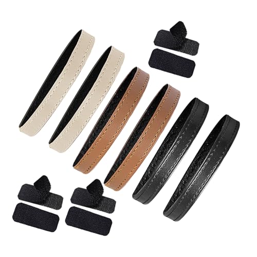 Hohopeti 3 Paare Verstellbare Elastische High Heels Schuhriemen PU Anti rutsch Fersenschnürsenkel mit Schnalle für Damen Abnehmbar Langlebig Modisch in Elegant Schwarz Braun Hohopeti 3 Paare Verstellbare Elastische High Heels Schuhriemen PU Anti rutsch Fersenschnürsenkel mit Schnalle für Damen Abnehmbar Langlebig Modisch in Elegant Schwarz Braun von Hohopeti