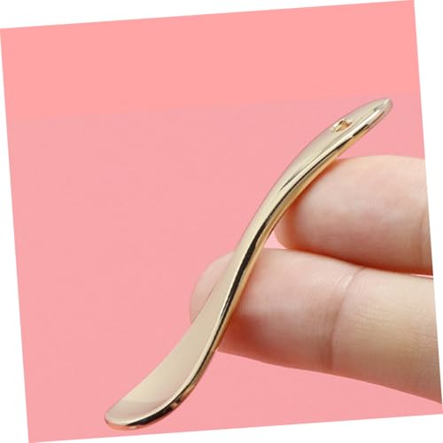 Hohopeti 3 Stück Kosmetikspatel aus Zinklegierung Creme Make up spatel für Präzises Hygienisches Auftragen von Gesichtscremes Masken und Lotionen Handlich und Leicht für Damen und Mädchen von Hohopeti