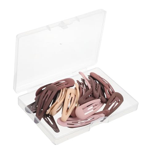 Hohopeti 30 Stück Teiliges Haarspangen für Frauen und Mädchen Rutschfeste Metall Snap Haarklammern Neutralen Beige und Kaffeetönen Kleine Haarschmuck Accessoires für Alltag und Vielseitiges Hohopeti 30 Stück Teiliges Haarspangen für Frauen und Mädchen Rutschfeste Metall Snap Haarklammern Neutralen Beige und Kaffeetönen Kleine Haarschmuck Accessoires für Alltag und Vielseitiges von Hohopeti