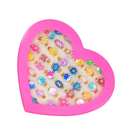 Hohopeti 36St Fingerring Kinderspielzeug für Mädchen Ringe für Mädchen Spielzeug für Kinder Mädchen Spielzeug mädchenspielzeug toys Sortimentsring Partyzubehör Schmuck Partybedarf von Hohopeti