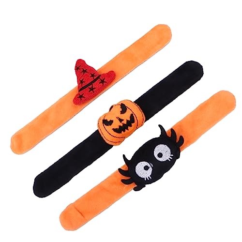 Hohopeti 3St Halloween-Ring halloween kostüm zubehör halloween kostüm accessoires Halloween-Partyzubehör kinder armbänder geschenk Kinderklatschring Kinderarmband lustig Papa-Kreis Pat-Ring von Hohopeti