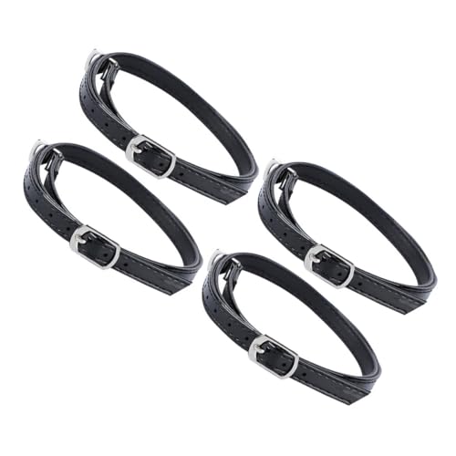 Hohopeti 4 Paar Verstellbare Pu Schuhriemen für High Heels Abnehmbare Anti lose Schuhbänder Sicherer Halt Klassische Schwarze Schnürriemen für Damen Vielseitiges Hohopeti 4 Paar Verstellbare Pu Schuhriemen für High Heels Abnehmbare Anti lose Schuhbänder Sicherer Halt Klassische Schwarze Schnürriemen für Damen Vielseitiges von Hohopeti