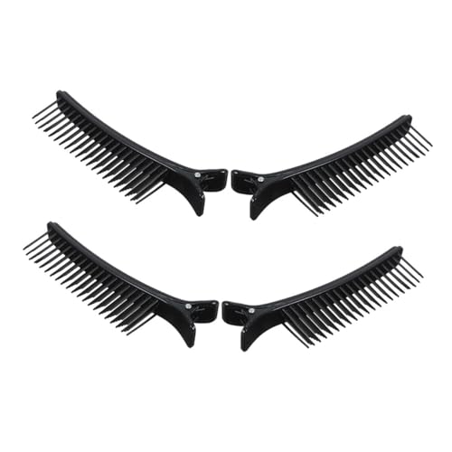 Hohopeti 4 Stück Haarklammern für Frauen Starke Haltekraft Vielseitig für Friseure und Make up Sicherer Beim Haarstyling und Färben Professionelle Haar sectioning Clips Schwarz Hohopeti 4 Stück Haarklammern für Frauen Starke Haltekraft Vielseitig für Friseure und Make up Sicherer Beim Haarstyling und Färben Professionelle Haar sectioning Clips Schwarz von Hohopeti
