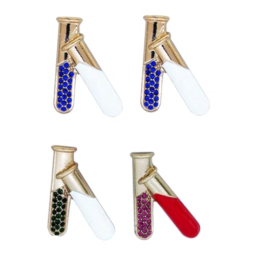 Hohopeti 4 Stück Teiliges Chemie Becher Broschen Kreative Metalllegierung Anstecknadeln mit Farbverlauf Langlebig und Detailreich Modisches Lapel Pin Geschenk für Zufällige Zufällige Farbe Hohopeti 4 Stück Teiliges Chemie Becher Broschen Kreative Metalllegierung Anstecknadeln mit Farbverlauf Langlebig und Detailreich Modisches Lapel Pin Geschenk für Zufällige Zufällige Farbe von Hohopeti