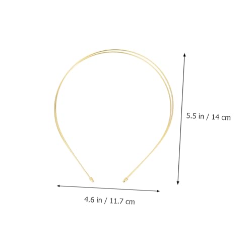 Hohopeti 4 Stück Teiliges Dual layer Haarreif Goldoptik Eleganter Mädchen Haarschmuck für Alltag Party Hochzeit Rutschfester Moderner Haarschmuck mit Krone Design Hohopeti 4 Stück Teiliges Dual layer Haarreif Goldoptik Eleganter Mädchen Haarschmuck für Alltag Party Hochzeit Rutschfester Moderner Haarschmuck mit Krone Design von Hohopeti