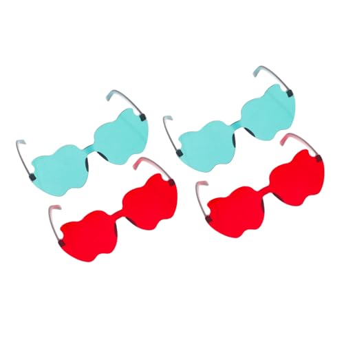 Hohopeti 4 Stück Teiliges Farbige Randlose Party Sonnenbrillen in Apfelform Stylische Leichte Uv Schutz Brillen für Frauen Bequemes Nahtloses Design für Weihnachts und Geburtstagspartys Hohopeti 4 Stück Teiliges Farbige Randlose Party Sonnenbrillen in Apfelform Stylische Leichte Uv Schutz Brillen für Frauen Bequemes Nahtloses Design für Weihnachts und Geburtstagspartys von Hohopeti