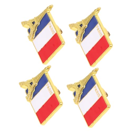 Hohopeti 4 Stück Teiliges Kreatives Broschen Damen Anstecknadeln mit Einzigartigem Design Langlebiges Material Kleine Dekorative Pins Modisches für Frauen Vielseitig Kombinierbar von Hohopeti